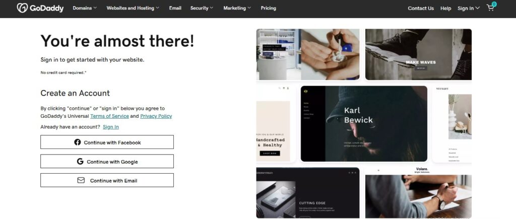 GoDaddy the Ultimate Online Business Hub